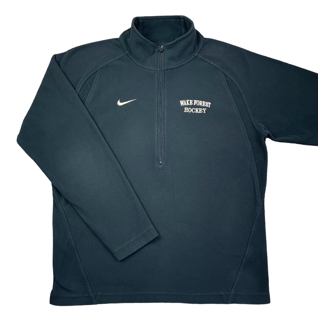 Nike Wake Forest Field Hockey Demon Deacons Ncaa College Womens Fleece Jacket L